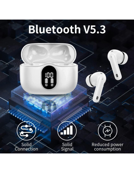 Auriculares Inalámbricos Btootos A90 Pro Bluetooth 5.4 IP7 Auriculares Inalámbricos Btootos A90 Pro Bluetooth 5.4 IP7