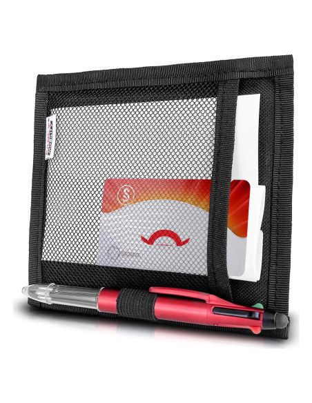 Organizador de Visera de Auto Fancy Mobility MVO-B-001 Negro Organizador de Visera de Auto Fancy Mobility MVO-B-001 Negro
