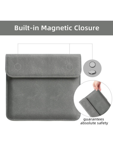 Funda WALNEW para Kindle Scribe 10.2" Gris con Soporte