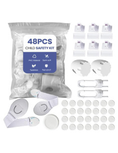 Kit de Protección Infantil Vidl 48 Piezas Seguridad Bebés
