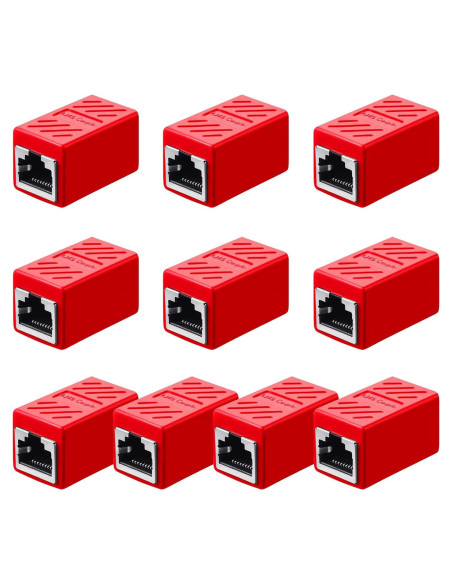 Adaptador RJ45 Hembra a Hembra Frienda Cat7/Cat6 - 10 Gbps Adaptador RJ45 Hembra a Hembra Frienda Cat7/Cat6 - 10 Gbps
