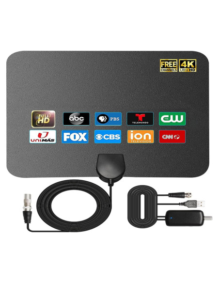 Antena Digital RUPA HDTV Ultra Fina 4K 1080P 1609 km Antena Digital RUPA HDTV Ultra Fina 4K 1080P 1609 km