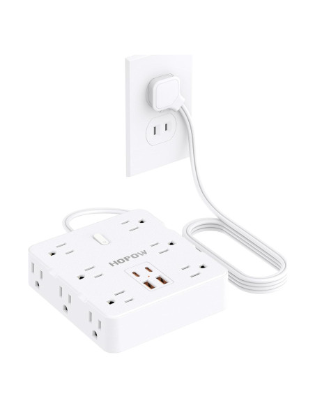 Adaptador de Enchufe 2 a 3 Clavijas ZHONGSHAN 12 AC 4 USB Adaptador de Enchufe 2 a 3 Clavijas ZHONGSHAN 12 AC 4 USB