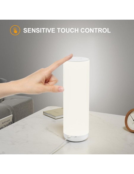 Lámpara de Mesa LED Semlos 30 cm Control Remoto USB Lámpara de Mesa LED Semlos 30 cm Control Remoto USB