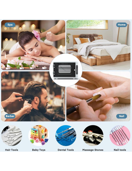 Esterilizador de Herramientas de Uñas Yofuly 12L Multifuncional Esterilizador de Herramientas de Uñas Yofuly 12L Multifuncional
