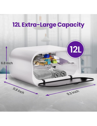 Máquina de Limpieza Ultravioleta UNOISETION 12L Multifuncional