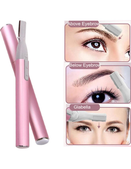 Recortador de Cejas Eléctrico Zetiling para Mujeres - Compacto y Efectivo Recortador de Cejas Eléctrico Zetiling para Mujeres - Compacto y Efectivo
