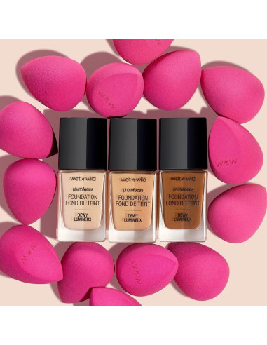 Set de Esponjas de Maquillaje Wet n Wild Double Tap 2 Pzas