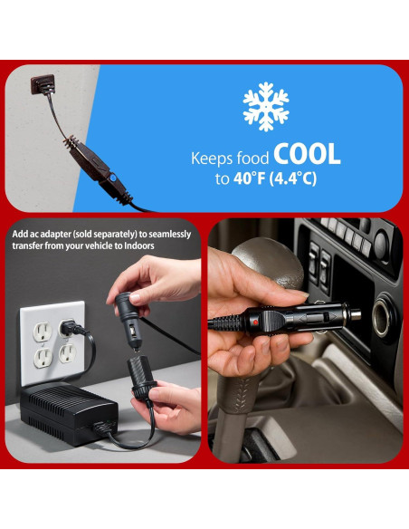 Enfriador Portátil Koolatron P9 9L 12V Calienta y Enfría Enfriador Portátil Koolatron P9 9L 12V Calienta y Enfría