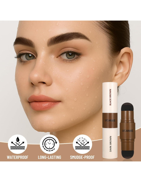 Kit de Cejas UCANBE 25PCS con Plantillas Reutilizables y Pomada Kit de Cejas UCANBE 25PCS con Plantillas Reutilizables y Pomada