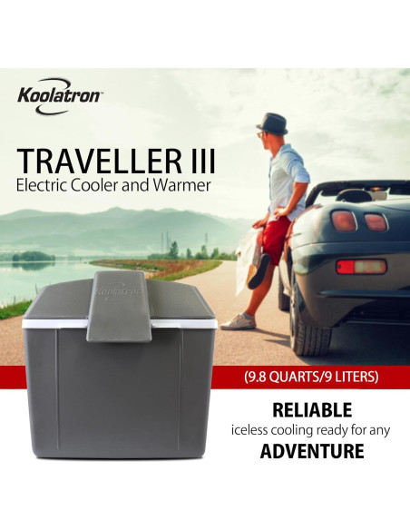 Enfriador Portátil Koolatron P9 9L 12V Calienta y Enfría Enfriador Portátil Koolatron P9 9L 12V Calienta y Enfría