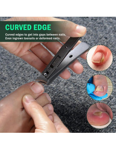 Cortauñas Angulados FVION para Uñas Encarnadas y Gruesas 2