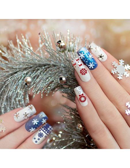 Kits de Estampado de Uñas Navideñas Maitys - 10 Piezas Kits de Estampado de Uñas Navideñas Maitys - 10 Piezas