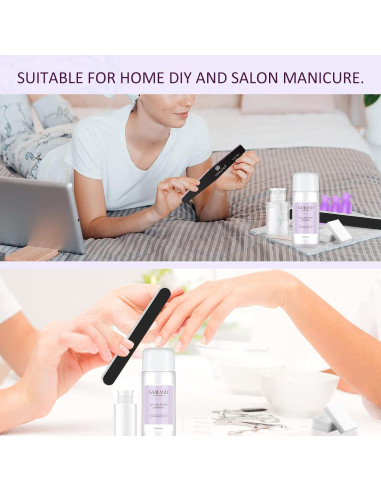 Kit de Quitacutículas Saviland 250ml + 10 Pinzas + 500 Discos