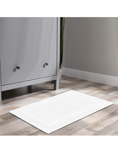 Paquete de 2 alfombrillas de baño Tens 100% algodón 51x76 cm