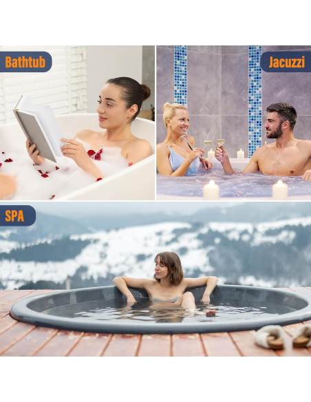 Almohada de Baño Completo MOAOO 130x44 cm con Ventosas Almohada de Baño Completo MOAOO 130x44 cm con Ventosas