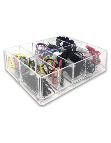 Organizador de Accesorios para el Cabello BY ALEGORY Acrílico 25.4x21.6cm