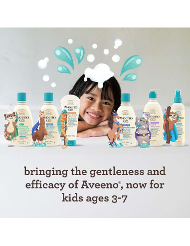 Acondicionador Hidratante Desenredante Aveeno Kids 295 ml