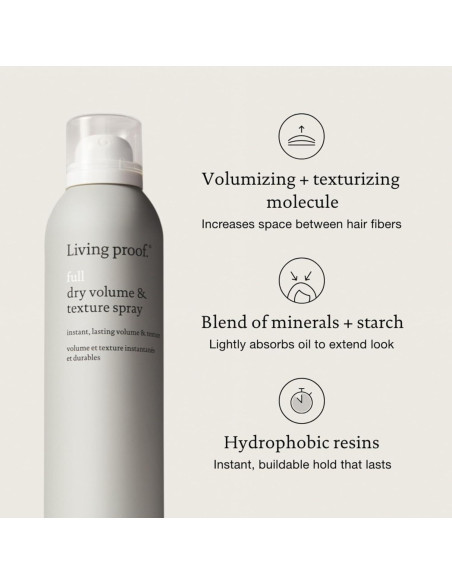 Spray de Volumen y Textura Seco Living Proof 221 ml Spray de Volumen y Textura Seco Living Proof 221 ml