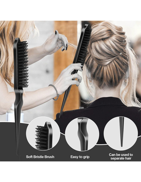 Juego de Cepillos para Estilizar Cabello SWEET VIEW - 4 Piezas Juego de Cepillos para Estilizar Cabello SWEET VIEW - 4 Piezas