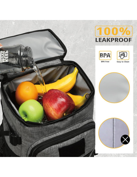 Mochila Táctica ATRIPACK 25L Aislada Impermeable Gris Mochila Táctica ATRIPACK 25L Aislada Impermeable Gris