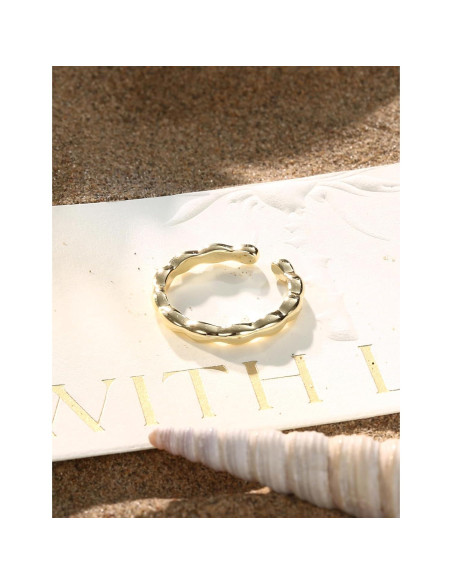 Anillo de Tobillo de Oro Relleno 14K Fiasaso Ajustable para Mujeres Anillo de Tobillo de Oro Relleno 14K Fiasaso Ajustable para Mujeres