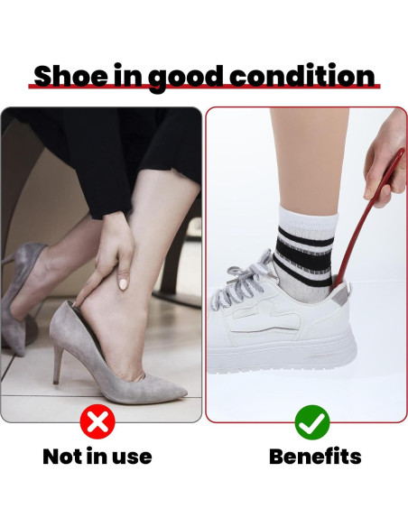 Cuñas de Plástico Ymapinc para Ponerse Zapatos - 2 Unidades Cuñas de Plástico Ymapinc para Ponerse Zapatos - 2 Unidades
