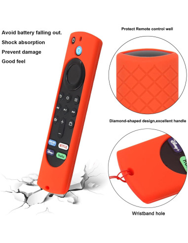 Funda Silicona Pinowu para Control Remoto Fire TV Stick