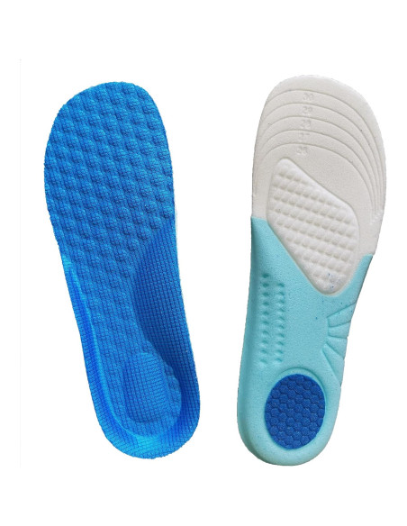 Plantillas Deportivas de Espuma Viscoelástica DLOSN 22cm Niños Plantillas Deportivas de Espuma Viscoelástica DLOSN 22cm Niños
