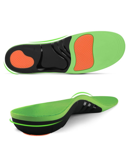 Plantillas Ortopédicas Trooer para Fascitis Plantar - Soporte Alto Plantillas Ortopédicas Trooer para Fascitis Plantar - Soporte Alto