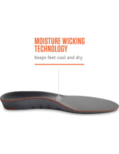 Plantillas Sof Sole para Alto Arco Mujeres 8-11 Gris 2