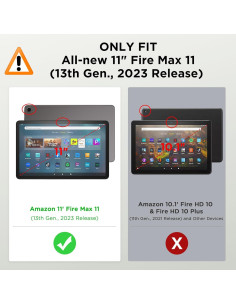 Funda MoKo para Kindle Fire Max 11 2023 - Soporte Plegable 2