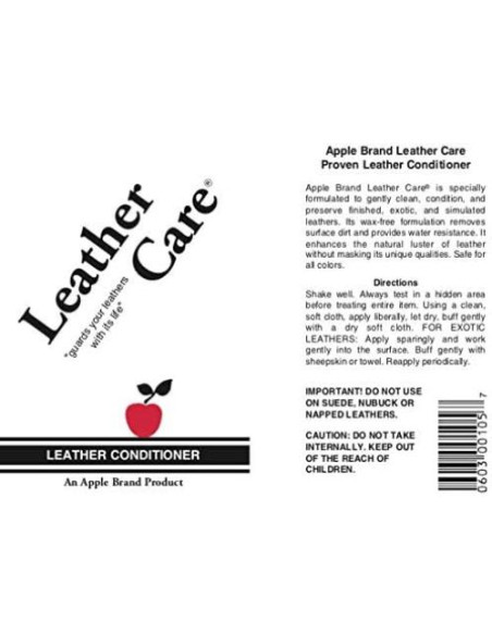 Acondicionador de Cuero Apple 198g Sin Cera