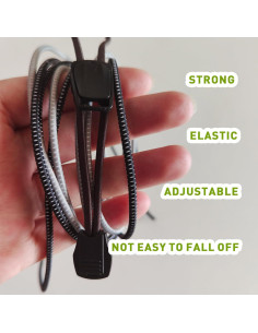 Cordones Elásticos Sin Nudos Merrell 2 Pares Marrón 119 cm 2