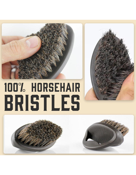 Cepillo de Zapatos de Pelo de Caballo Águila - Ergonómico Cepillo de Zapatos de Pelo de Caballo Águila - Ergonómico