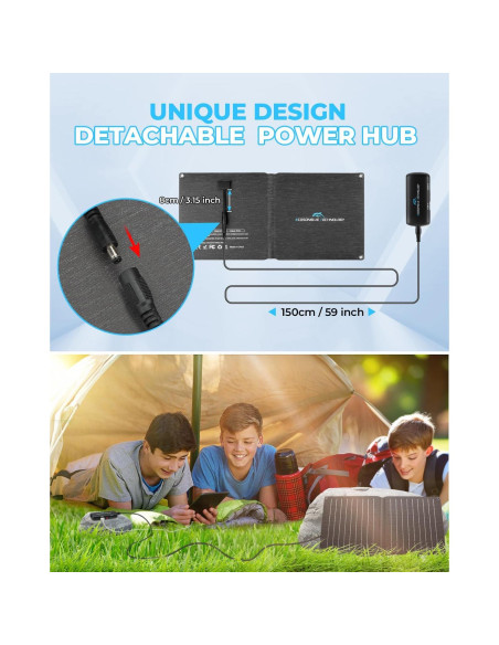 Cargador Solar Ecosonique 10W USB Impermeable IP67 2025 Cargador Solar Ecosonique 10W USB Impermeable IP67 2025