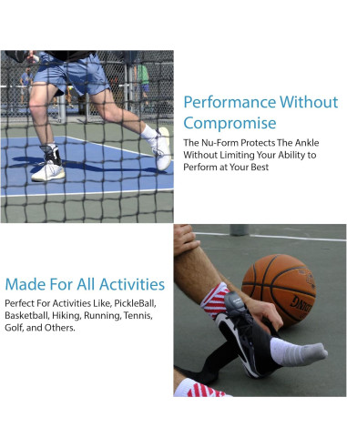Férula para Tobillo Nu-Form Ovation Medical - Compresión y Soporte