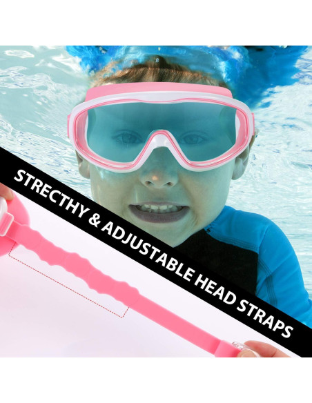 Gafas de Natación Yizerel para Niños x2 - Antivaho y UV Gafas de Natación Yizerel para Niños x2 - Antivaho y UV