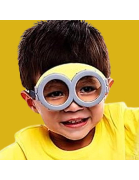 Gafas de Minion Sun-Staches para Niños | Accesorio de Disfraz Gafas de Minion Sun-Staches para Niños | Accesorio de Disfraz
