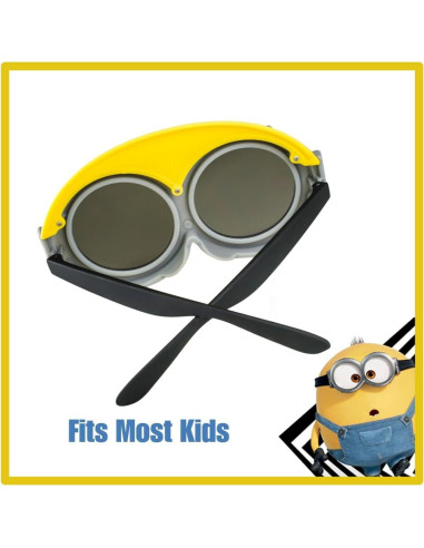 Gafas de Minion Sun-Staches para Niños | Accesorio de Disfraz