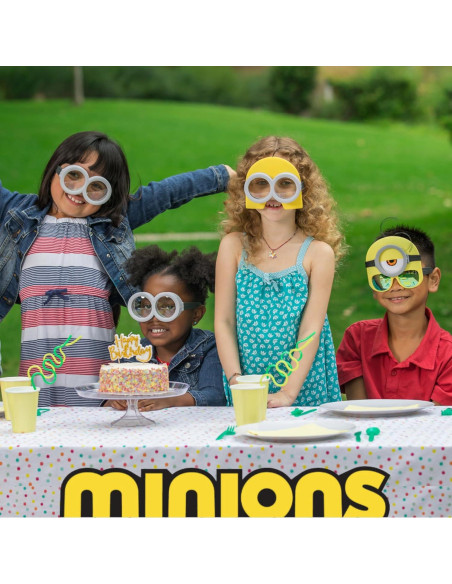Gafas de Minion Sun-Staches para Niños | Accesorio de Disfraz Gafas de Minion Sun-Staches para Niños | Accesorio de Disfraz