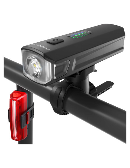 Luces de Bicicleta APECYC Recargables USB 1200 Lúmenes Luces de Bicicleta APECYC Recargables USB 1200 Lúmenes