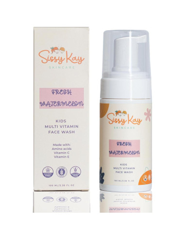 Jabón Facial Espumoso para Niños Sissy Kay - Sandía 100ml