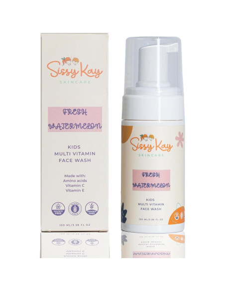 Jabón Facial Espumoso para Niños Sissy Kay - Sandía 100ml Jabón Facial Espumoso para Niños Sissy Kay - Sandía 100ml