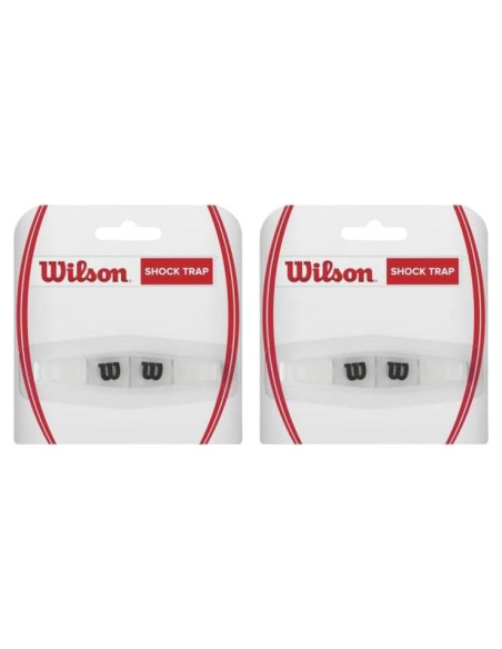 Amortiguador de Vibraciones Tenis WILSON Shock Trap - 2 Unidades Amortiguador de Vibraciones Tenis WILSON Shock Trap - 2 Unidades