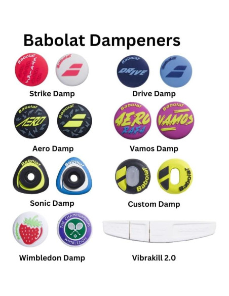 Amortiguador de Raqueta de Tenis Babolat - Varios Colores Amortiguador de Raqueta de Tenis Babolat - Varios Colores
