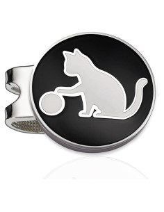 Marcador de Pelotas de Golf Doble Cara Adhere con Clip Magnético