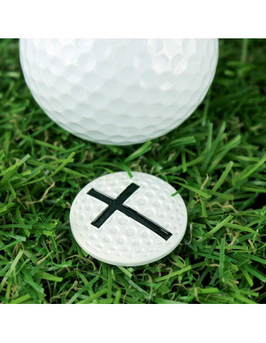 Clip de Sombrero Myartte con Marcadores de Golf - 4 Piezas