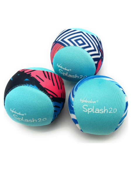 Pelotas Waboba Splash 2.0 - Rebote en Agua - Paquete de Tres Pelotas Waboba Splash 2.0 - Rebote en Agua - Paquete de Tres