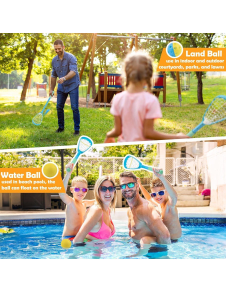 Foayex Set de Lacrosse Mini Ajustable para Niños y Adultos Foayex Set de Lacrosse Mini Ajustable para Niños y Adultos